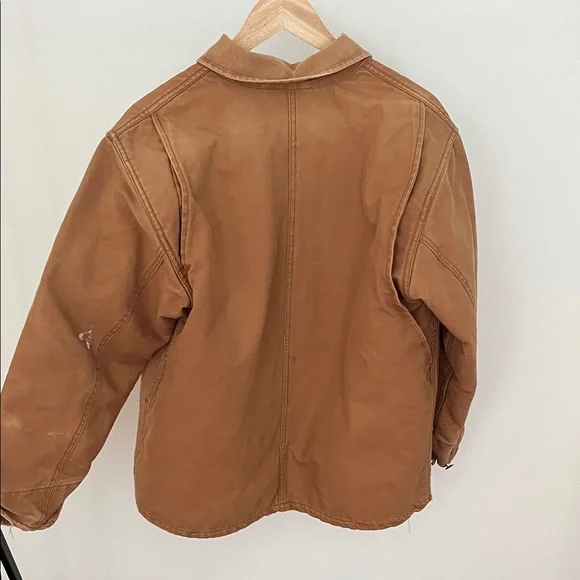 Vintage Dickies Canvas Chore Jacket Coat Mens Medium. Blanket Lined - Picture 7 of 10